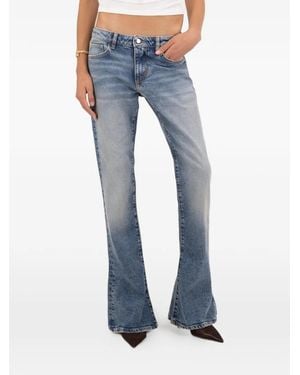 ICON DENIM Flared-Leg Jeans - Blue