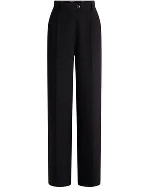 Fusalp Pantaloni Con Cuciture A Vista - Nero