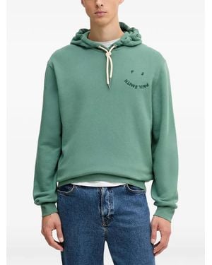 Paul Smith Logo-Embroidered Hoodie - Green
