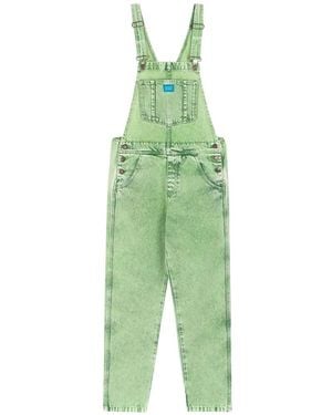 Favorite People Lemon Straight Overalls - Green