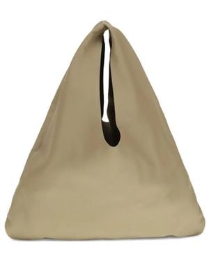 The Row Petit Sac Porté Épaule Blind En Cuir - Neutre