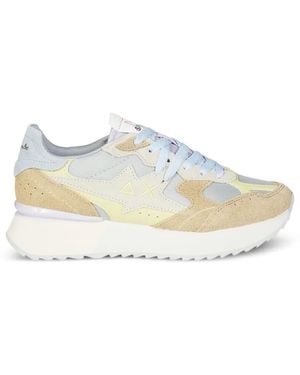 Sun 68 Stargirl Sneakers - White