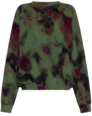 Deha Sudadera con cuello redondo - Verde