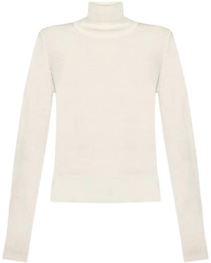 A.P.C. タートルネック ニットトップ - ホワイト