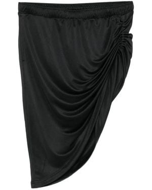 Courreges Asymmetric-Hem Skirt - Black