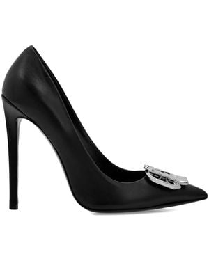 Philipp Plein 120Mm Gothic Pumps - Black