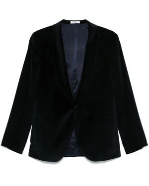 Boglioli Velvet Blazer - Black