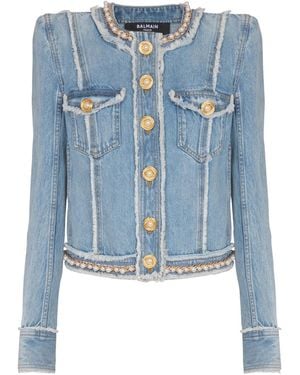Balmain Denim Jacket - Blue