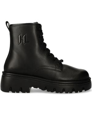 KARL LAGERFELD Traperid Boots - Black