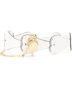 JW Anderson Heart Belt - White
