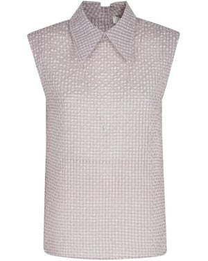 Tela Haut Oslo À Carreaux - Grey