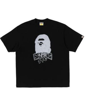 A Bathing Ape Graphic T-Shirt - Black