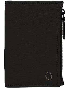 Orciani Grained-Leather Wallet - Black