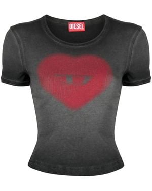 DIESEL T-shirt With Logo - Black