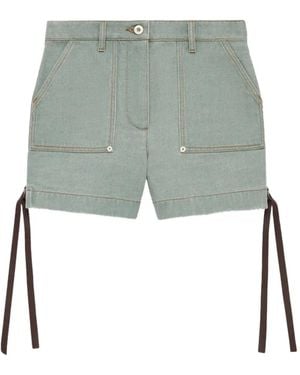 Loewe Side-tie Pocket Shorts - グリーン