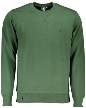U.S. Grand Logo-Embroidered Crew-Neck Sweatshirt - Green