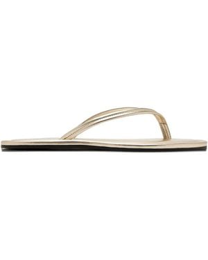 St. Agni Thong-Strap Sandals - White