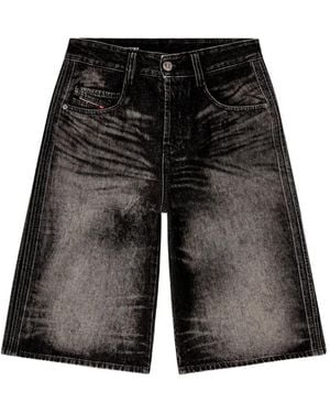 DIESEL D-Enim-M-Short-S Shorts - Black