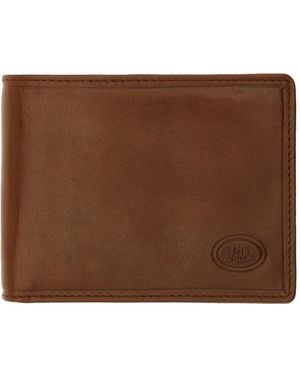The Bridge Story Uomo Logo-Debossed Leather Wallet - Brown