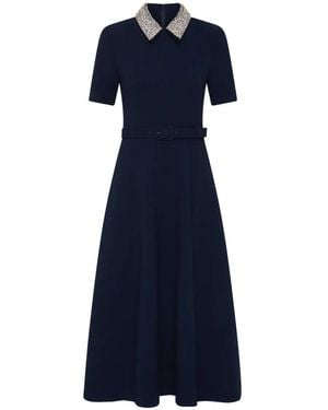 Rebecca Vallance Xena Midi Dress - Blue