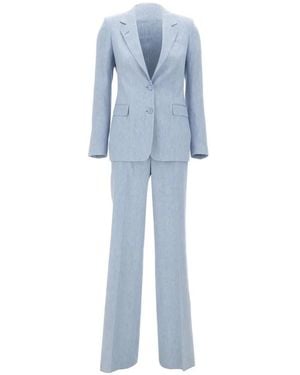 Tagliatore Weite Hose Mit Klappentasche - Blau