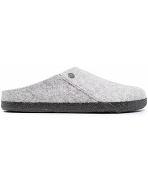 Birkenstock Felted Closed-Toe Loafers - White