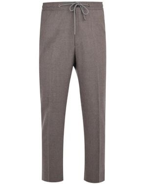 Corneliani Drawstring Trousers - Grey