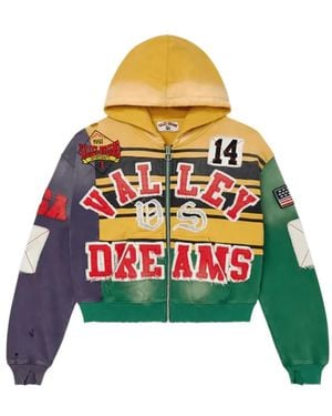 VALE FOREVER Collage Kapuzenjacke - Gelb