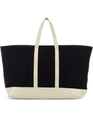 GIMAGUAS Grand Sac Cabas À Finitions Contrastantes - Black