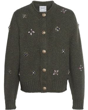 Barrie Cardigan Mit Stickerei - Grau