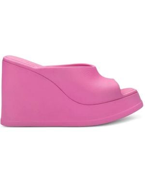 Melissa Free Slip platform sandals - Pink