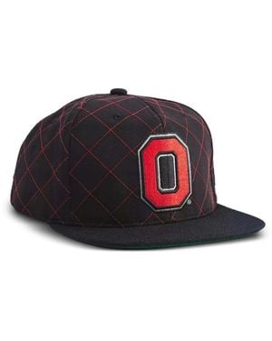 Mitchell & Ness Ncaa Ohio State Buckeyes Quilted Snapback Cap - Red