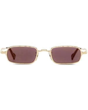Kuboraum Lunettes De Soleil Z18 À Monture Rectangulaire - Pink