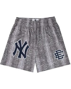 Eric Emanuel X New York Yankees Ee Basic Shorts - Grey