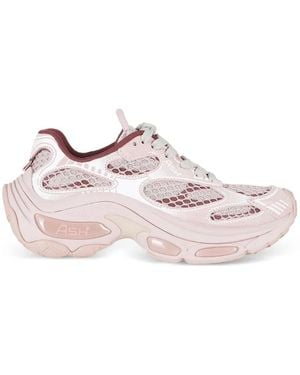 Ash Lace-Up Trainers - Pink