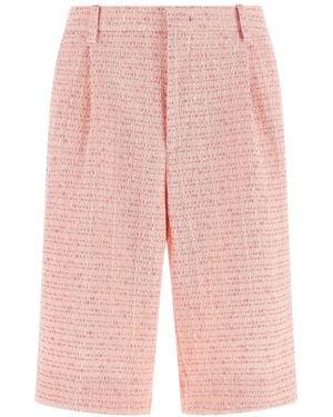 Tagliatore Effie Bouclé Shorts - Pink