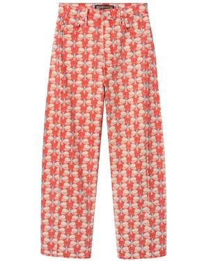 La DoubleJ X Mother The Half Pipe Jeans - Red