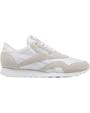 Reebok Nylon Classic Sneakers - White