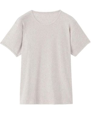 Fortela Short-Sleeves Cotton T-Shirt - White