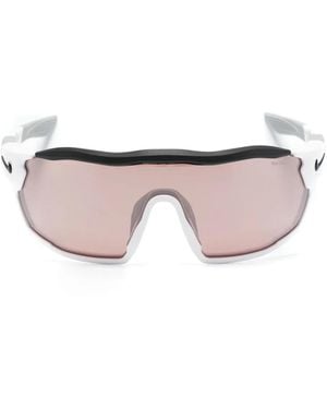 Nike Show X Rush Shield-Frame Sunglasses - Pink
