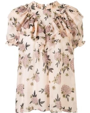 Macgraw Migration Floral Top - Multicolour