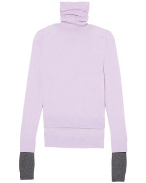 Marc Jacobs Pullover Im Layering-Look - Lila