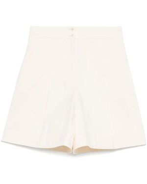 A.P.C. Orlane Cotton Shorts - Natural