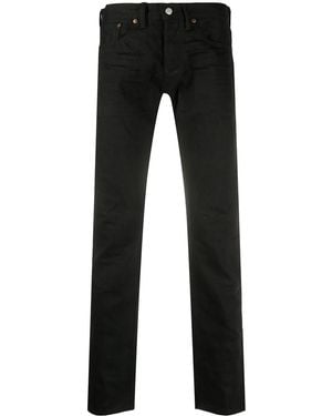 RRL Slim-Fit Mid-Rise Jeans - Black
