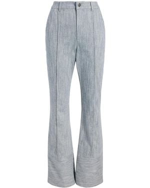 Cinq À Sept Evelyn High-Rise Flared Jeans - Blue