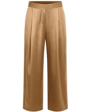 The Sei Pantalones Con Pinzas - Neutro