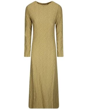 Samsøe & Samsøe Long-Sleeve Textured Dress - Green