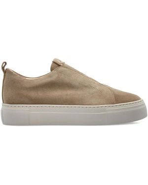 Agl Attilio Giusti Leombruni Suede Slip-On Low-Top Sneakers - Brown