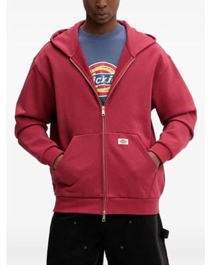 Dickies Fostoria Zip-Up Hoodie - Red
