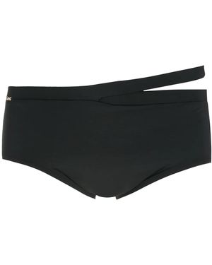 Amir Slama Calzoncillos Con Aberturas - Negro